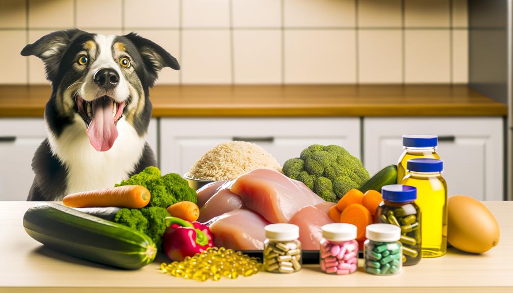 dog food key components
