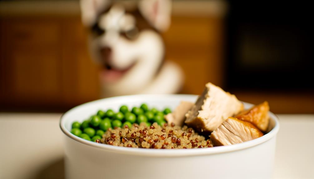nutritious chicken and quinoa
