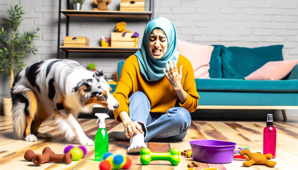 preventing foot licking in dogs