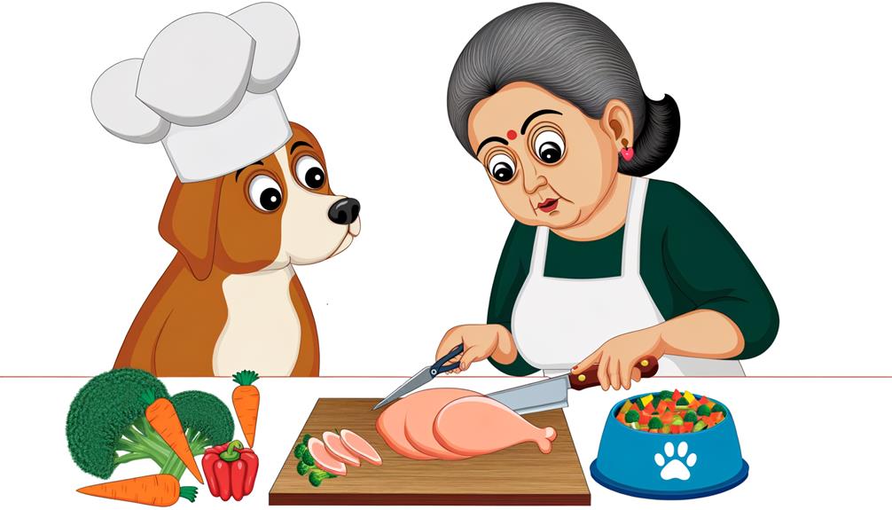 safe chicken for dogs