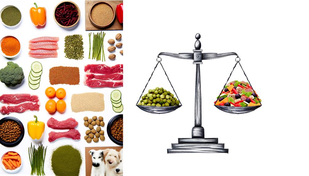 comparison of raw and cooked foods