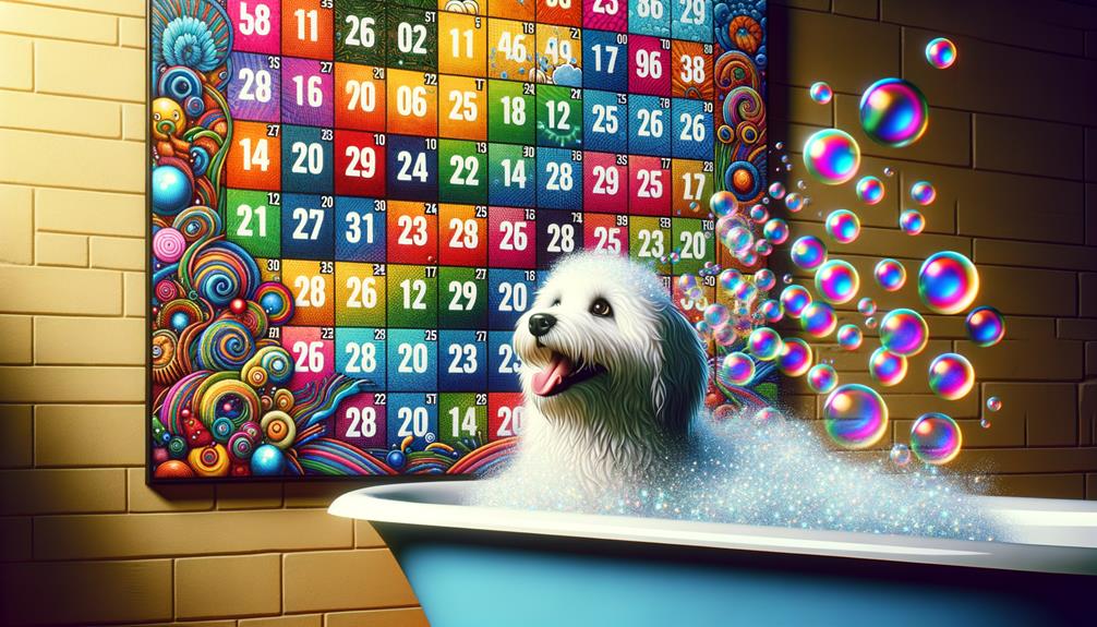 dog bathing frequency guidelines
