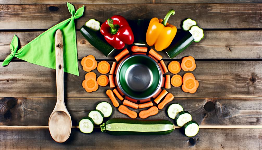 dog friendly vegetarian food choices