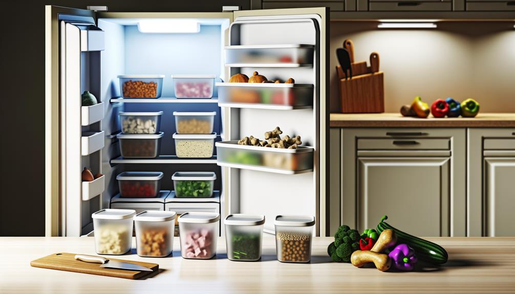 proper storage for dog food