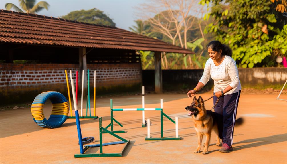 training dogs with precision