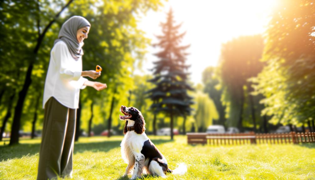 training springer spaniels effectively